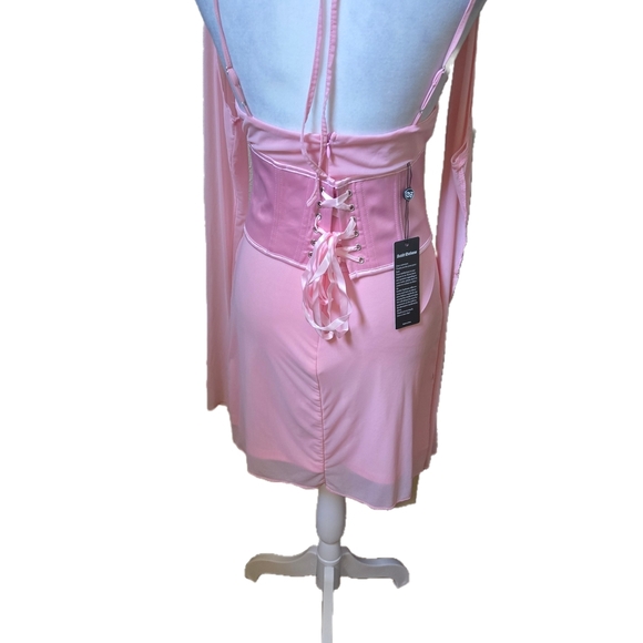 Pink Corset Dress - Picture 2 of 3